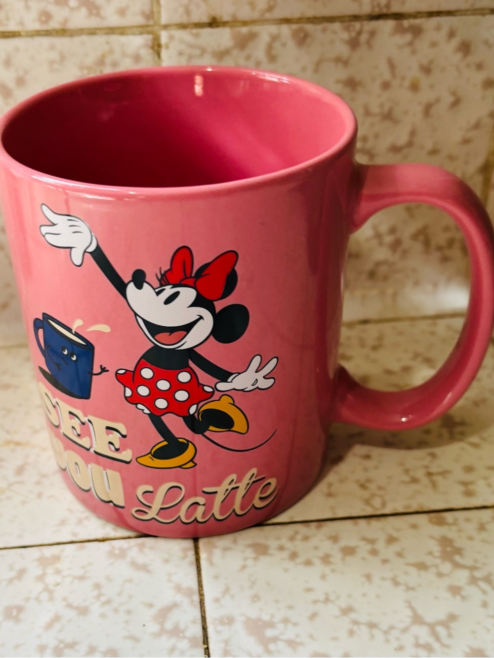 Disney Minnie Coffee Latte Mug 12oz